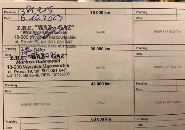 Skoda Octavia cena 15500 przebieg: 401000, rok produkcji 2013 z Zambrów małe 56